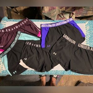 Under Armour Black and Multicolor Shorts Collection